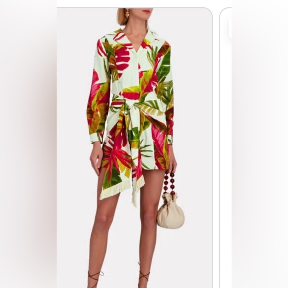 BNWT Farm Rio Spring Forest Mini Dress, Small - Picture 2 of 2